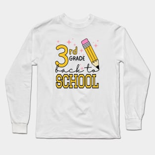 Third Grade Back to School Long Sleeve T-Shirt